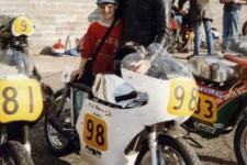 Just before the start of my Dads race in the Isle of Man age 12 Just before the start of my Dads race in the Isle of Man age 12