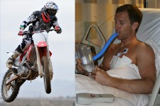 A great day of MotoX ends in a spell in the hospital for Neils the Wheels