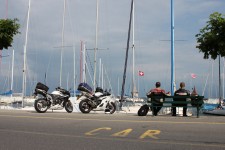 Nicely into Switzerland