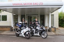 Yamaha UK - The start of the trip and where I pick up a sweet R6 for the trip
