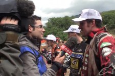 The top 3 to finish chat to camera