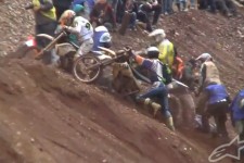 Crashes, struggles and this is just near the start
