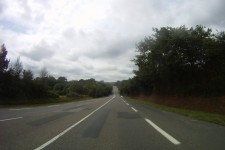 A road through France A road through France