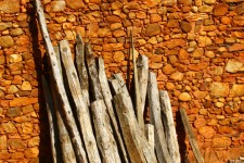 There are piles of wood everywhere There are piles of wood everywhere