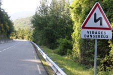 If you see signs like this - you are on the right roads for motorcycling If you see signs like this - you are on the right roads for motorcycling