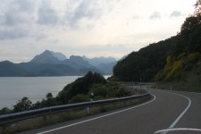 An awesome road with amazing sights An awesome road with amazing sights