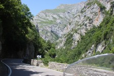 The hil sides are beautiful but keep your eyes on the road as the corners keep coming The hil sides are beautiful but keep your eyes on the road as the corners keep coming