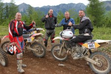 British pals enjoy the Erzberg event together