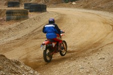 Old school MX machine gets lit up