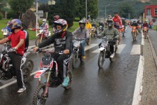 Around 3,000 riders