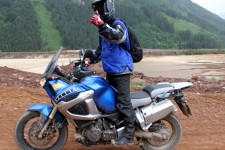 The Tenere does a spot of off-roading as I go in search of action