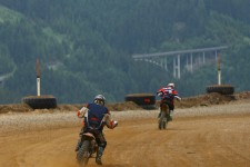 Riders give chase