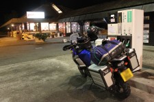 My long night ride was quick on the quiet roads My long night ride was quick on the quiet roads