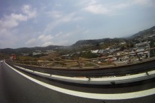 Back on faster roads and following the coast Back on faster roads and following the coast
