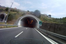 Loads of tunnels to pass in & out of - watch your speed, many cameras Loads of tunnels to pass in & out of - watch your speed, many cameras