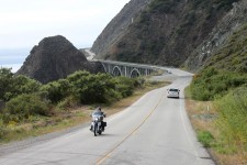 Others enjoy the surrounding beauty and the twisty road Others enjoy the surrounding beauty and the twisty road