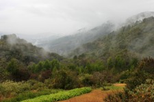Our starting point, high in the hills Our starting point, high in the hills