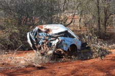 Reminders of road death are scattered everywhere Reminders of road death are scattered everywhere