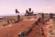 Huge finishline jump