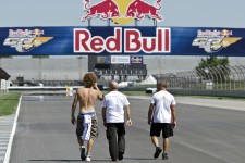 * Marco Simoncelli track walk at Indianapolis Motor Speedway 2011 * Marco Simoncelli track walk at Indianapolis Motor Speedway 2011