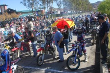 All the kids line up - A few adults too All the kids line up - A few adults too