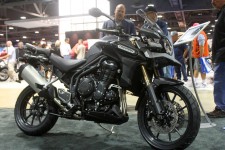 Triumph's new Adventure Touring 1200 got lots of attention and should be a major hit in 2012 Triumph's new Adventure Touring 1200 got lots of attention and should be a major hit in 2012