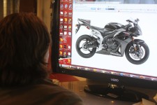 Roland looks up what a CR600RR should look like... Roland looks up what a CR600RR should look like...