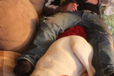 Back home: All are dog tired, sleeping like a babies and dreaming of motorbikes Back home: All are dog tired, sleeping like a babies and dreaming of motorbikes