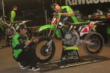 Ryan Villopoto's victorious Kawasaki KX450F