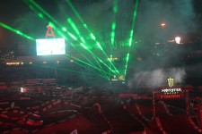 It's always a show at the Supercross It's always a show at the Supercross