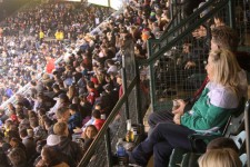 A packed stadium A packed stadium