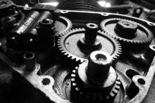 Gears make an engine Gears make an engine