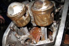 1954 Rust Bucket Triumph Pistons