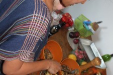 Ely making my favorite Beef Guinness Pie