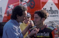 Max with Barry & Franco Sheene 1994
