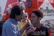 Max with Barry & Franco Sheene 1994