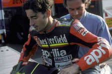 Max with Barry Sheene 1994