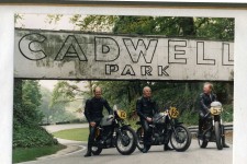Wilky, PJ & Alan H - Cadwell Park Racetrack UK